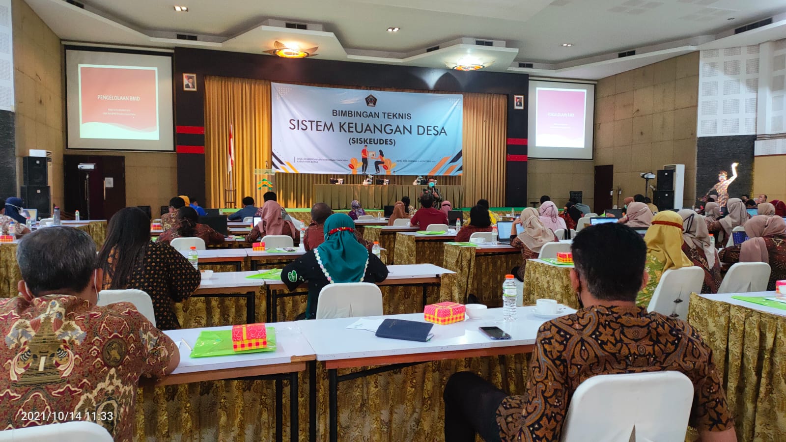 PENINGKATAN KAPASITAS PENGELOLAN KEUANGAN DESA TAHUN 2021