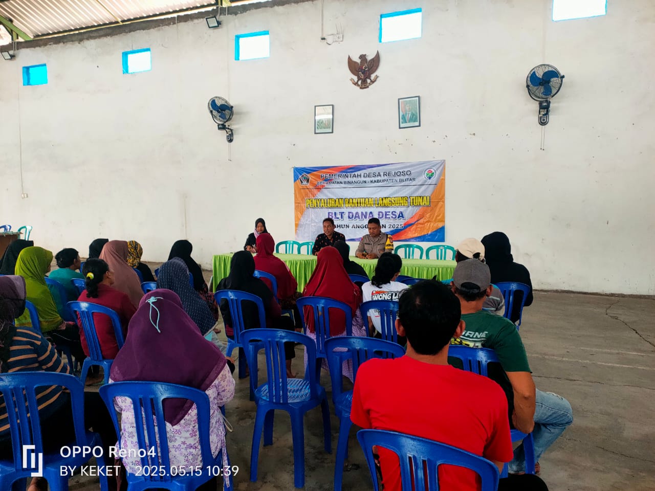 PENYALURAN BLT DD BULAN MEI TAHUN 2025