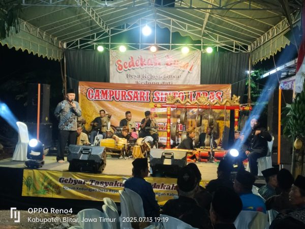 PELESTARIAN ADAT BUDAYA SEDEKAH BUMI DUSUN KEDUNGJATI DESA REJOSO KECAMATAN BINANGUN TAHUN 2025