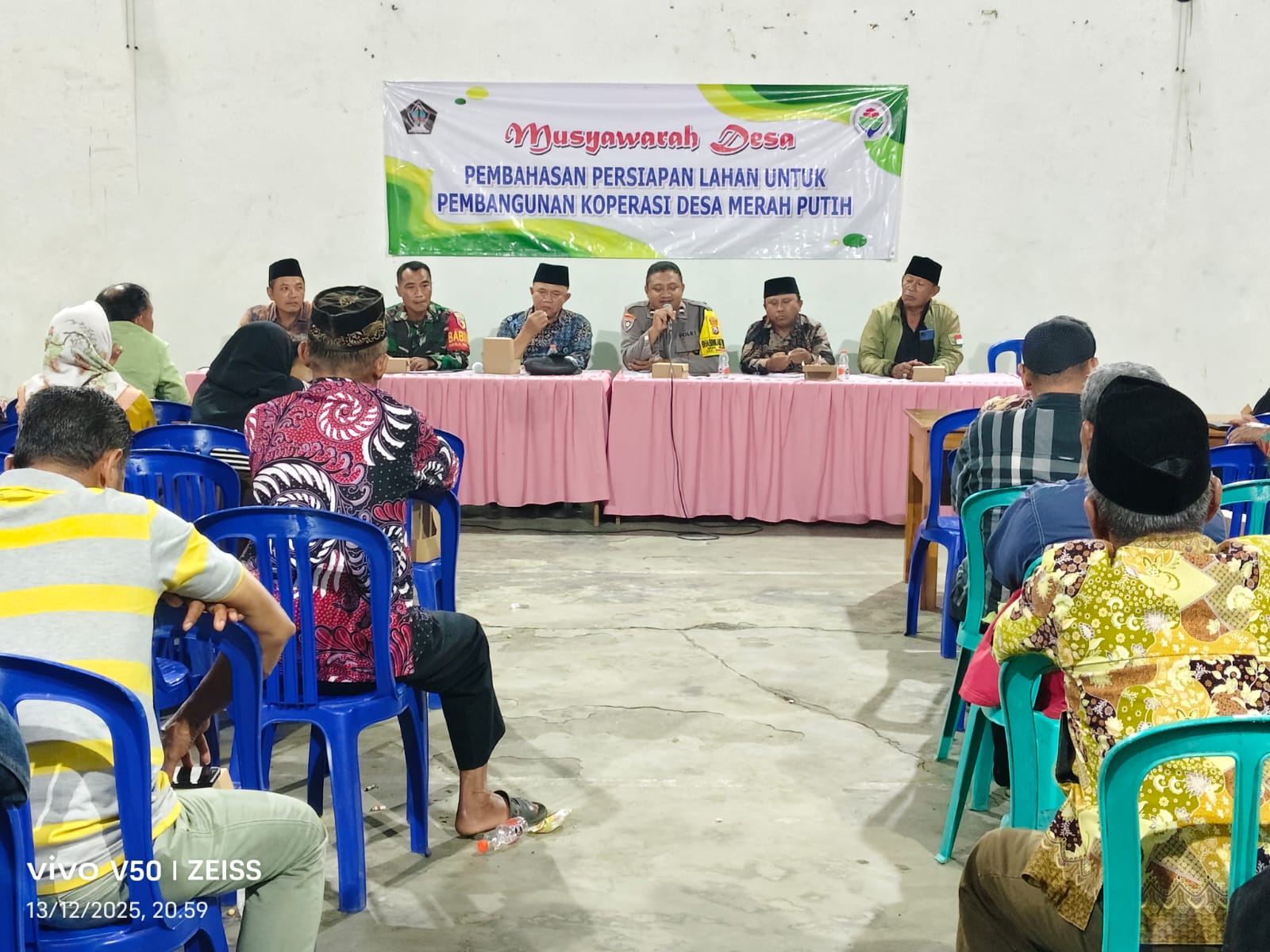 MUSYAWARAH PENENTUAN LOKASI PEMBANGUNAN GEDUNG KDMP REJOSO