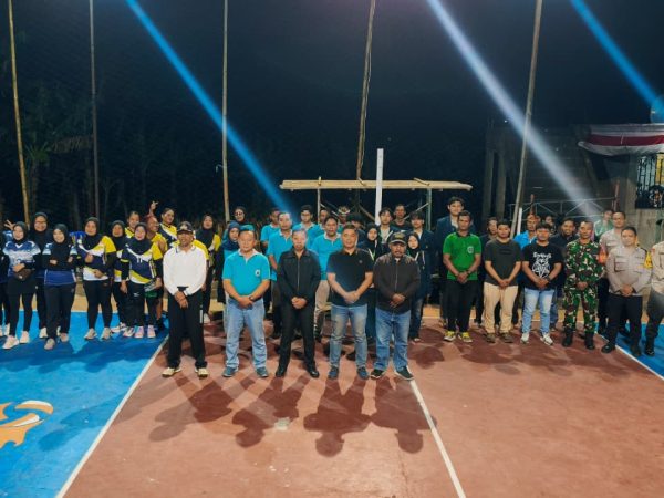 Semarak HUT RI ke-81, Desa Rejoso Gelar Turnamen Voli "Binangun Cup I" Tingkat Kecamatan